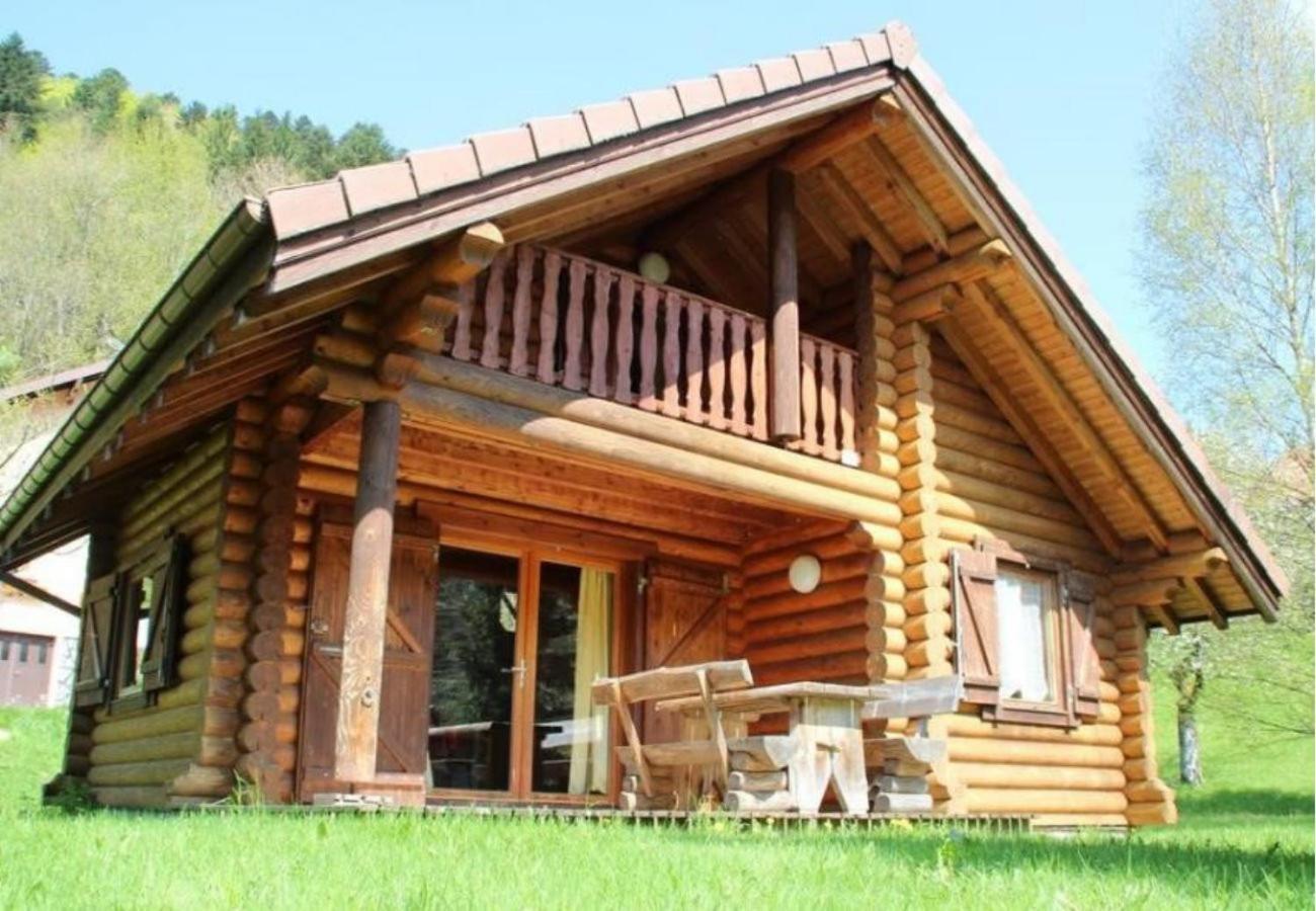 L'Oursblanc Chalet En Rondins La Bresse Kültér fotó