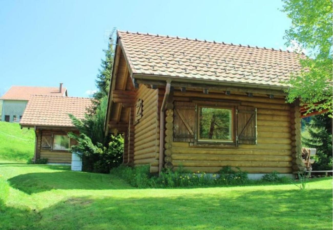 L'Oursblanc Chalet En Rondins La Bresse Kültér fotó