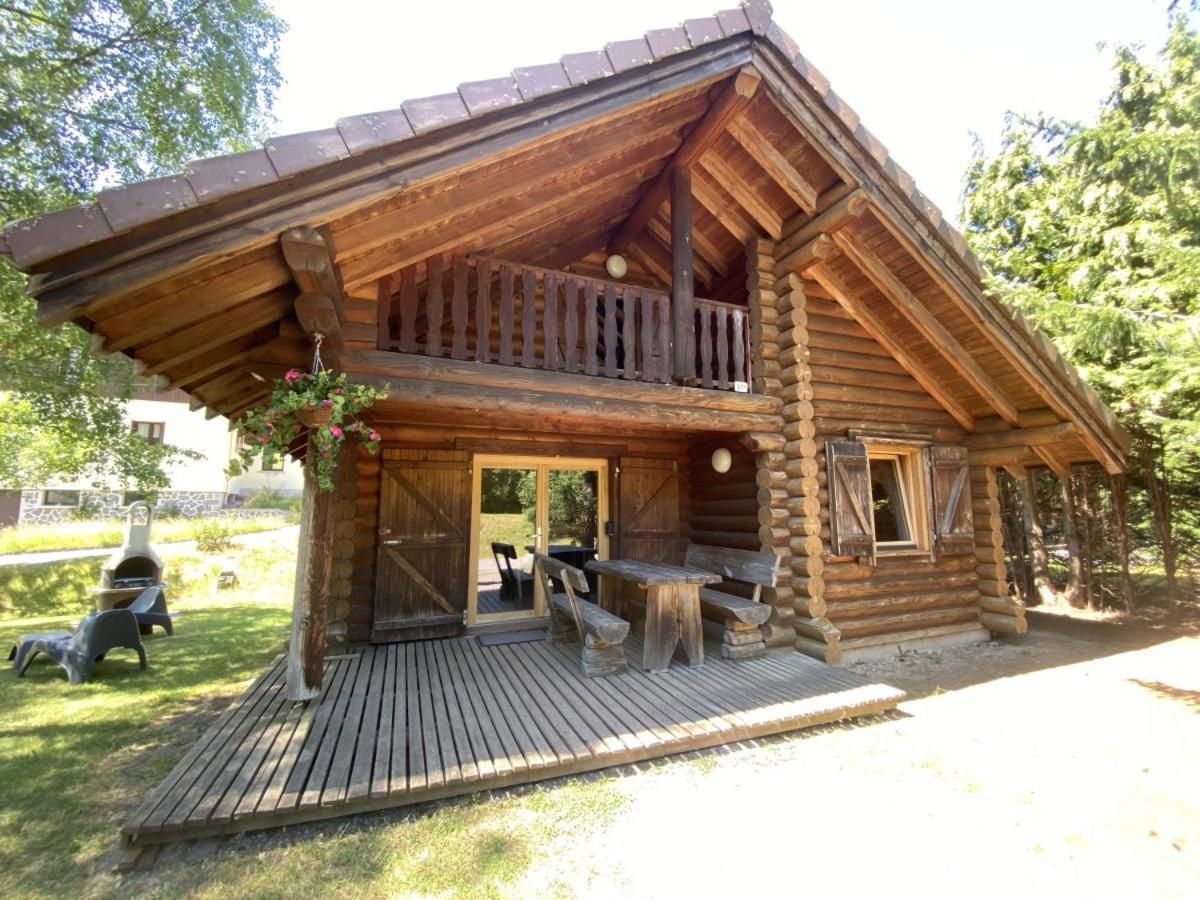 L'Oursblanc Chalet En Rondins La Bresse Kültér fotó