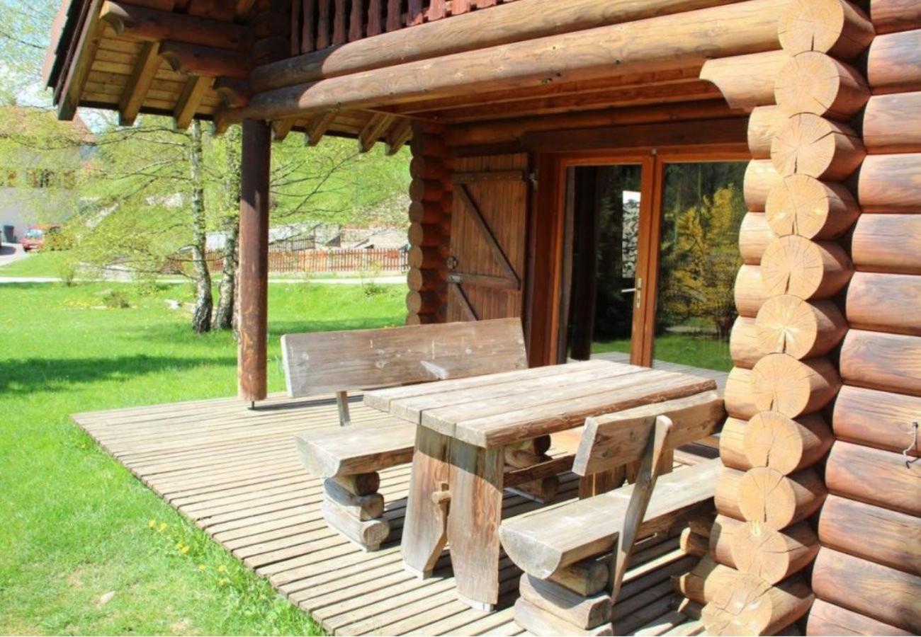 L'Oursblanc Chalet En Rondins La Bresse Kültér fotó
