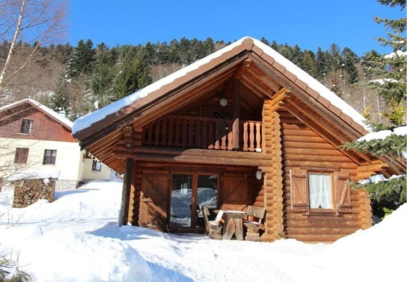 L'Oursblanc Chalet En Rondins La Bresse Kültér fotó