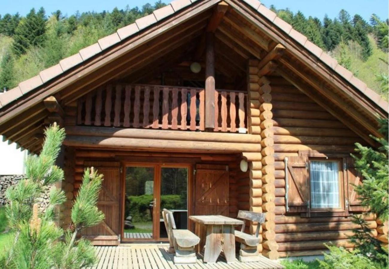 L'Oursblanc Chalet En Rondins La Bresse Kültér fotó