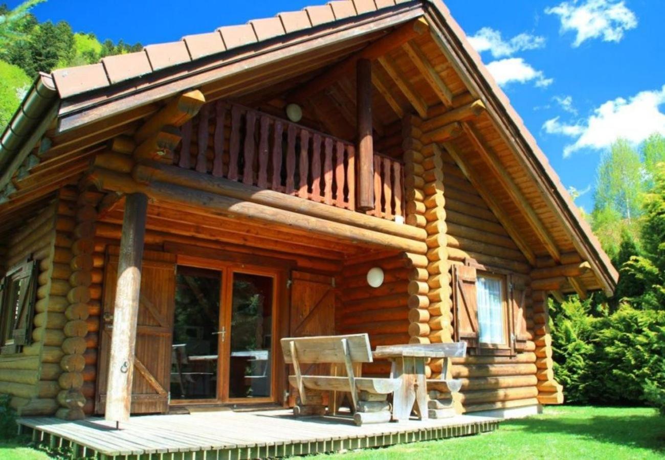 L'Oursblanc Chalet En Rondins La Bresse Kültér fotó