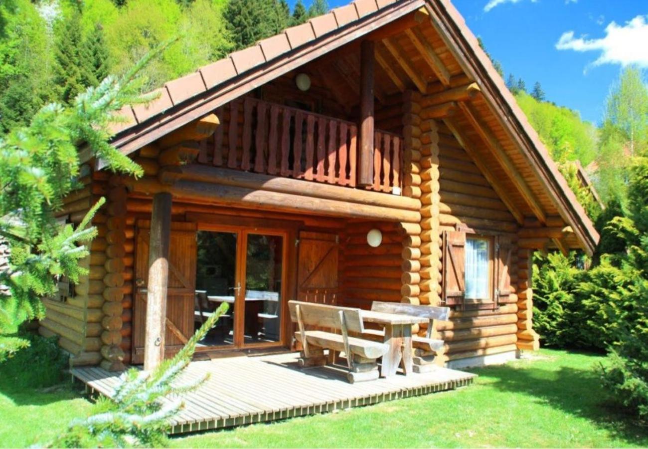 L'Oursblanc Chalet En Rondins La Bresse Kültér fotó