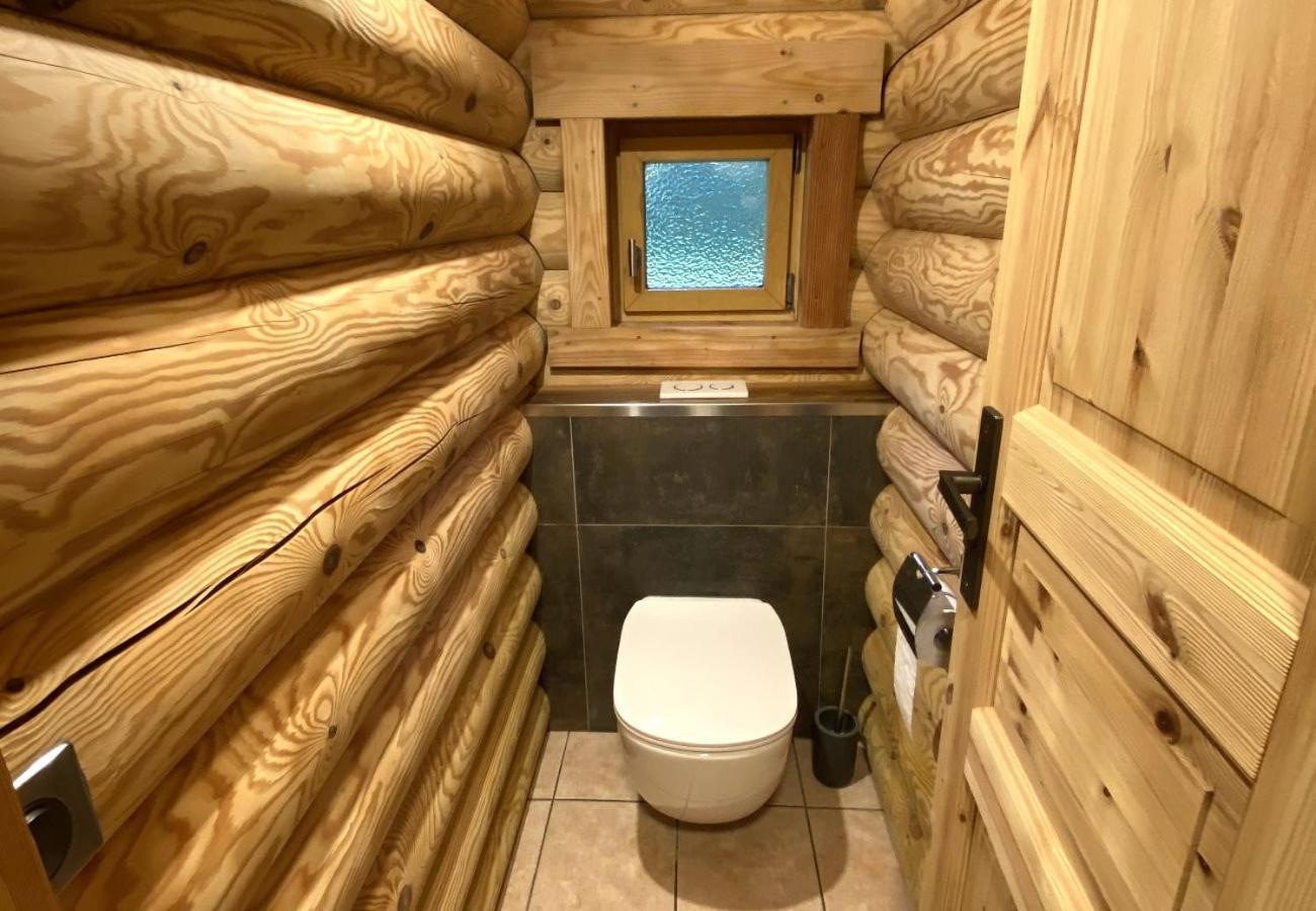 L'Oursblanc Chalet En Rondins La Bresse Kültér fotó