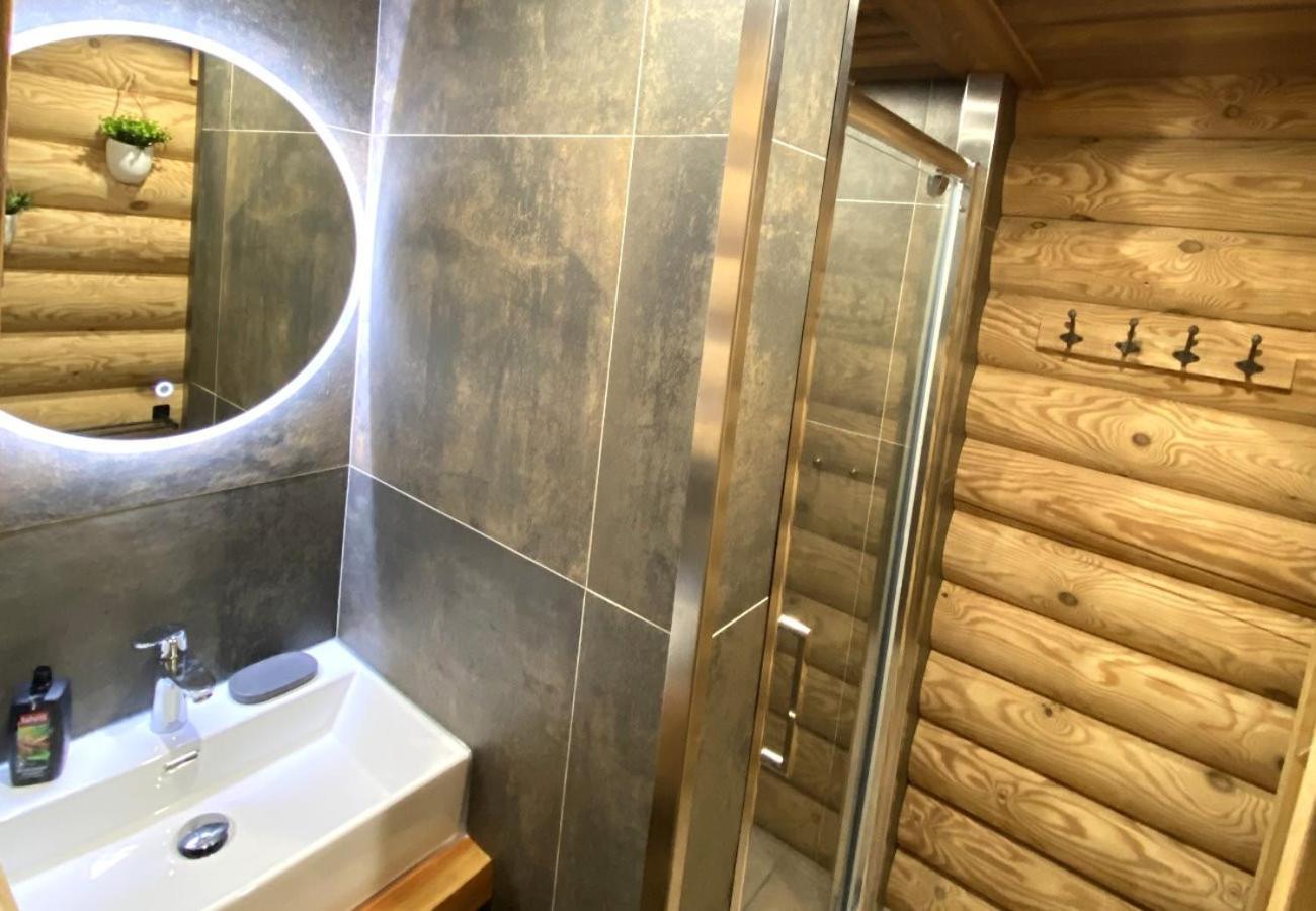 L'Oursblanc Chalet En Rondins La Bresse Kültér fotó