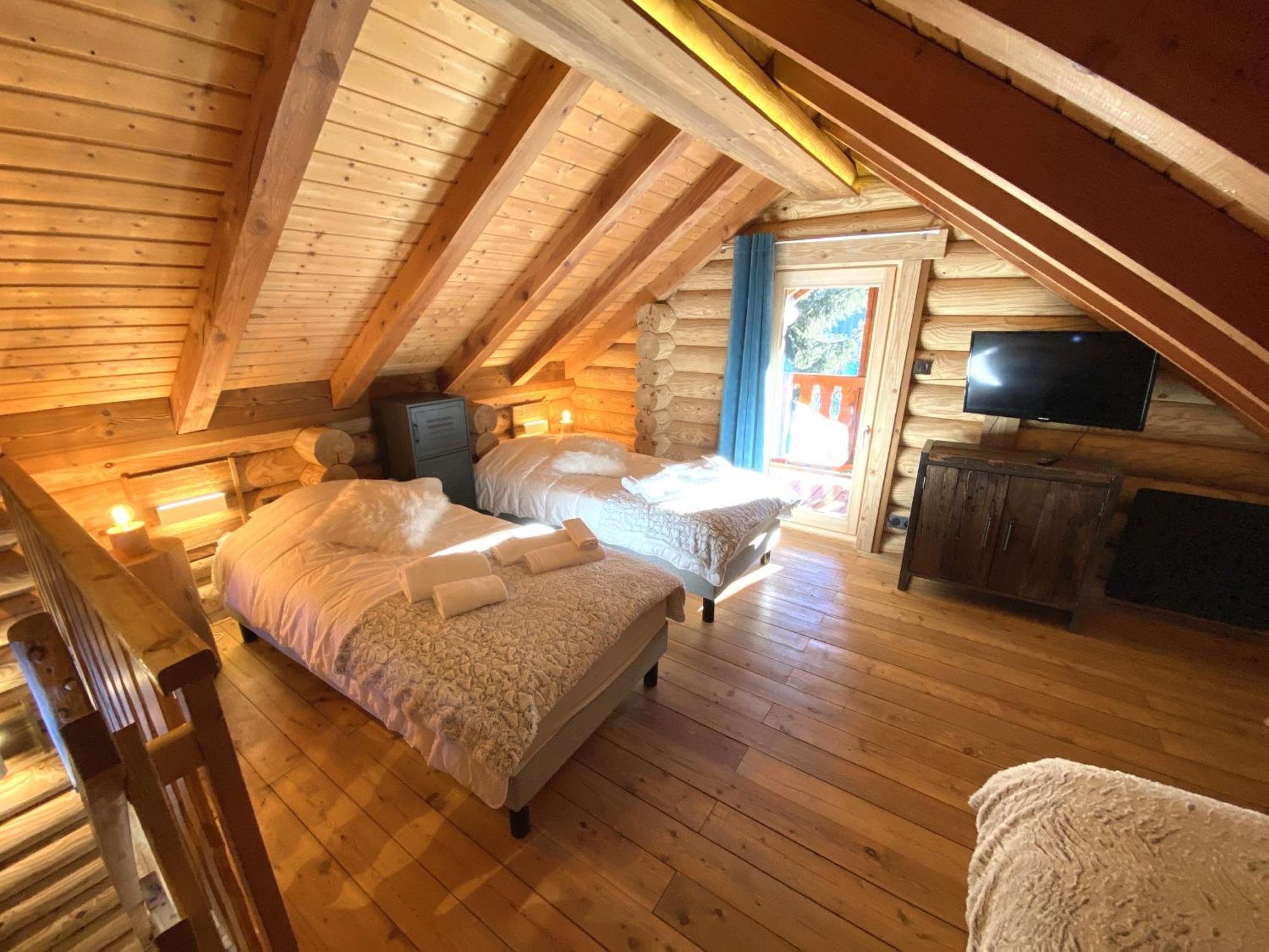L'Oursblanc Chalet En Rondins La Bresse Kültér fotó