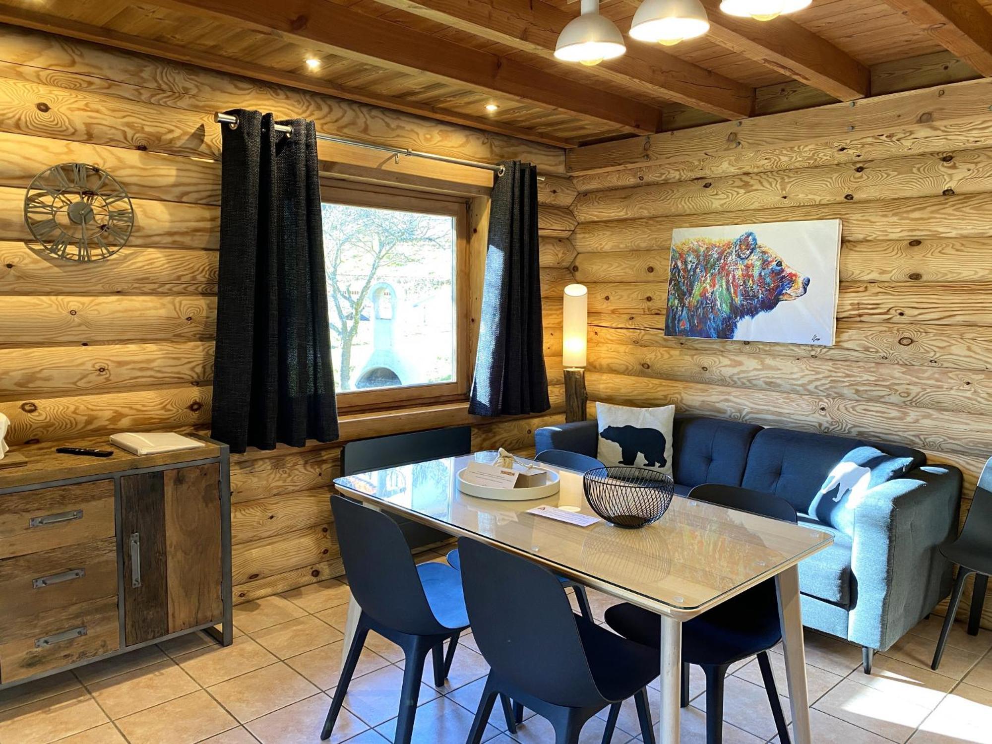 L'Oursblanc Chalet En Rondins La Bresse Kültér fotó
