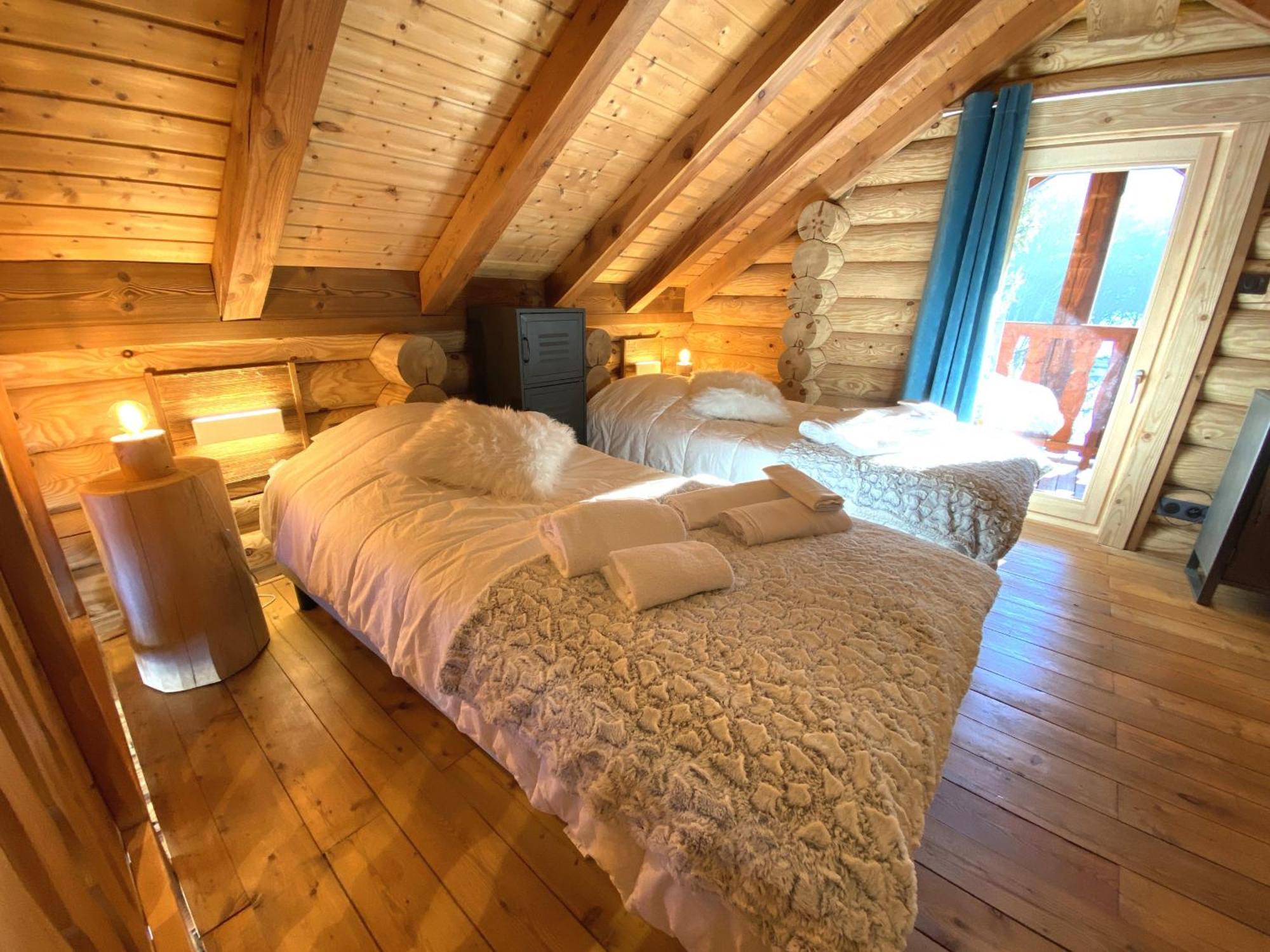 L'Oursblanc Chalet En Rondins La Bresse Kültér fotó